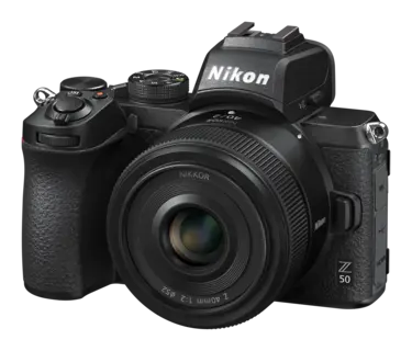 Nikon Z50 + Z DX 0.630-1.969 in + Z DX 1.969-9.843 in Kit de cámara sin  espejo (AF híbrido de 209 puntos, procesamiento de imagen de alta  velocidad